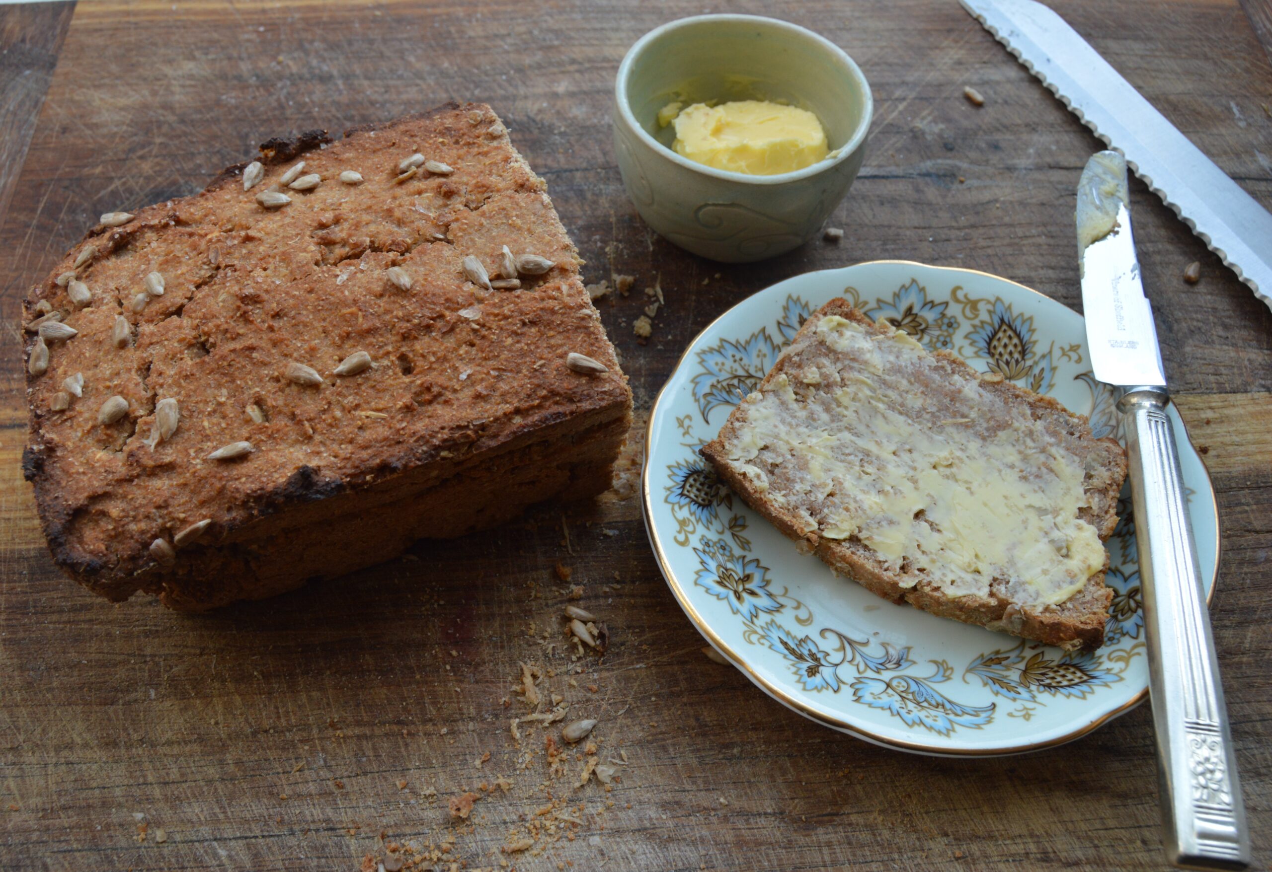 Traditional Irish brown bread